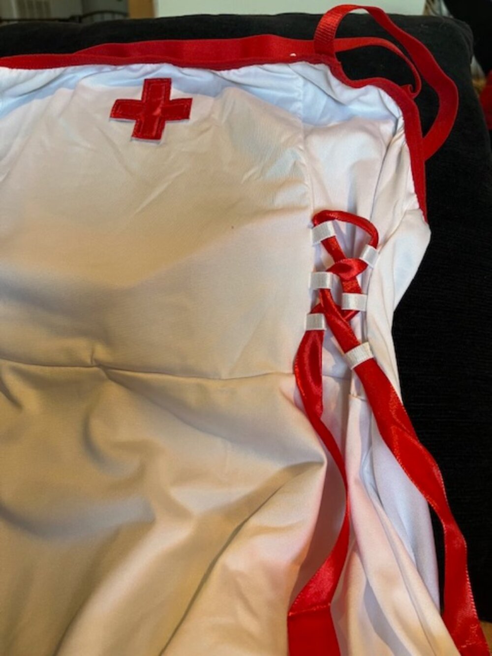 NURSES UNIFORM COSTUME  XL - Picture 7 of 16